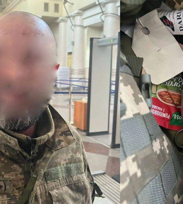 На вокзалі у Дніпрі затримали військового з гранатою