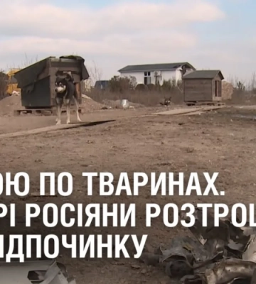 РАКЕТОЮ ПО ТВАРИНАХ. У Дніпрі росіяни розтрощили парк відпочинку