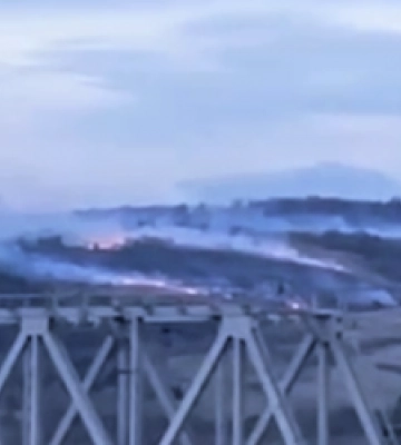 На Самбірщині попри заборону люди розпочали палити суху траву
