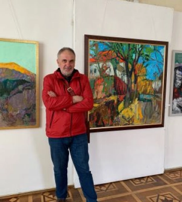 «Знак кольору» Виставка живопису Антона Ковача стала явищем у мистецькому житті Закарпаття