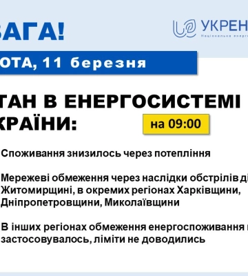 На Харьковщине в субботу применяется график отключений света — Укрэнерго