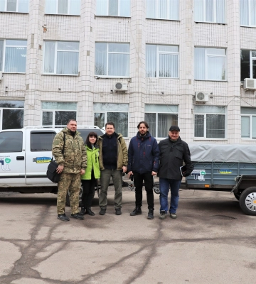 Тростянецька громада отримала від швейцарських благодійників позашляховик
