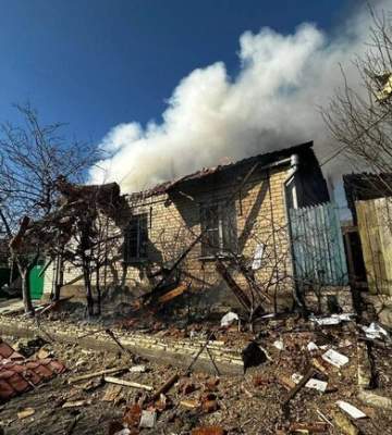 У  Запорізькій області російські війська 134 рази обстріляли позиції Збройних сил України