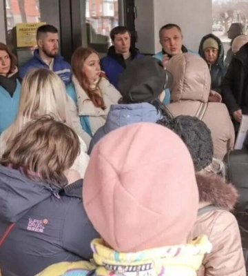 В Калуше внутренние переселенцы получили помощь от БФ Рокада