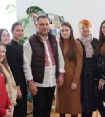 Монументальна Шевченкіана: у Луцьку відбулася зустріч з країнознавцем Русланом Теліпським. ФОТО