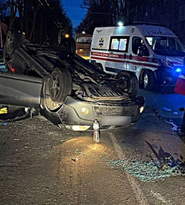 У Сумах п’яний водій спричинив ДТП з двома травмованими