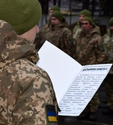 На Волині новобранці-прикордонники склали військову присягу 