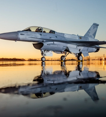 Lockheed Martin представила перший у світі винищувач F-16 Viper Block 70 з новим бортовим комп&#039;ютером і радаром AN/APG-83