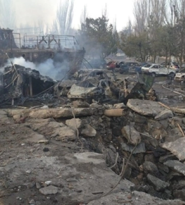Ворог вдарив по Очакову