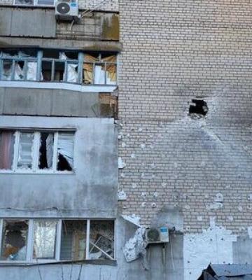 Наслідки ворожих обстрілів Очакова. ФОТОрепортаж