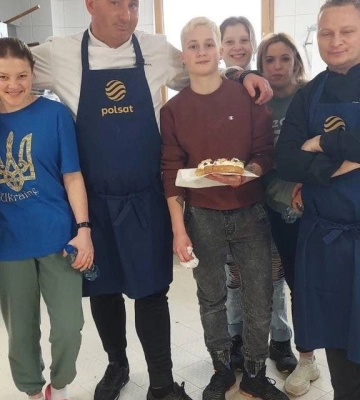 Польський шеф-кухар вчив куховарити підлітків з Одещини, - ФОТО