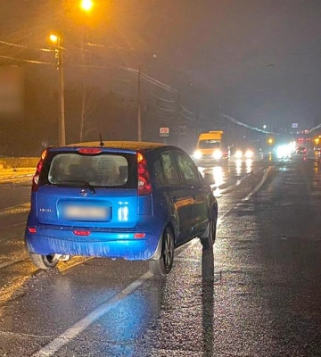 У Полтаві на Маршала Бірюзова легковик збив пішохода, який переходив вулицю у невстановленому місці