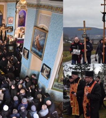 Вчора, на Золочівщині попрощалися із загиблими внаслідок ракетного удару рф