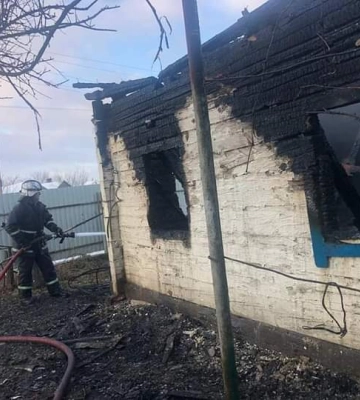 У вогні на Рівненщині загинув чоловік
