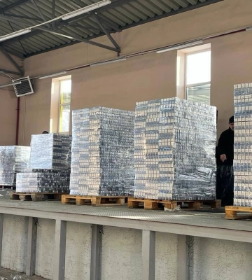 У цистерні з-під олії знайшли цигарок на понад 6 мільйонів гривень (ВІДЕО)