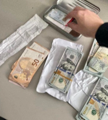На Одещині іноземець намагався пронести через кордон незадекларовані $21 000