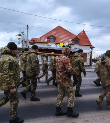 На Волині попрощались із захисником Сергієм Гінчуком 