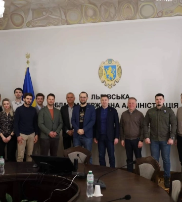 Львівщину відвідали чеський урядовий уповноважений з питань відновлення України Томаш Копечний