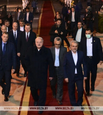 Лукашенко полетів на переговори до Ірану