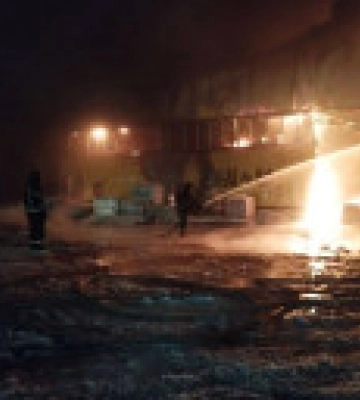 У підмосков&#039;ї сталася пожежа на складі