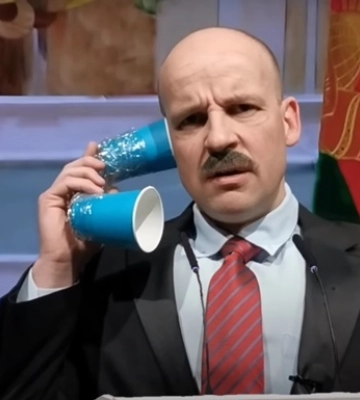 Гуморист спародіював Лукашенка, який назвав Зеленського &quot;гнидою&quot;