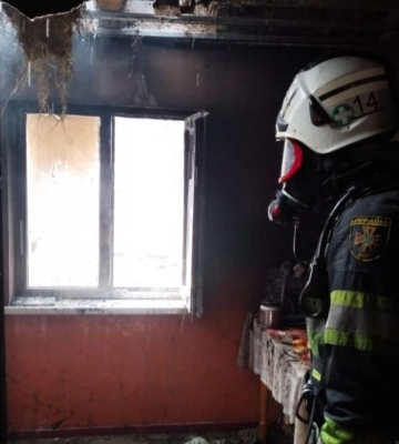 На Сарненщині вогнеборці ліквідували пожежу