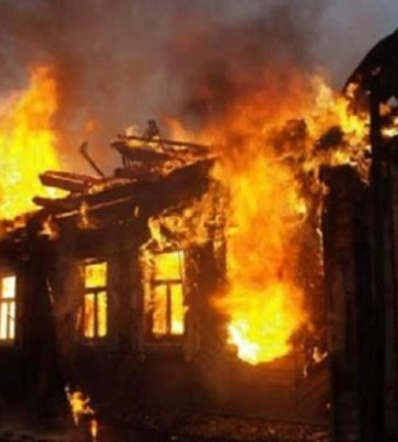 На Полтавщині чоловік згорів у своєму будинку