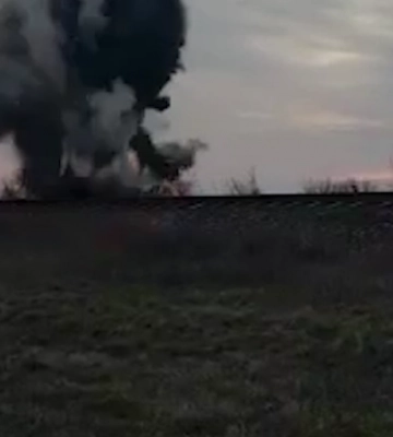 Партизаны подорвали железнодорожные пути в оккупированной Херсонской области (видео)