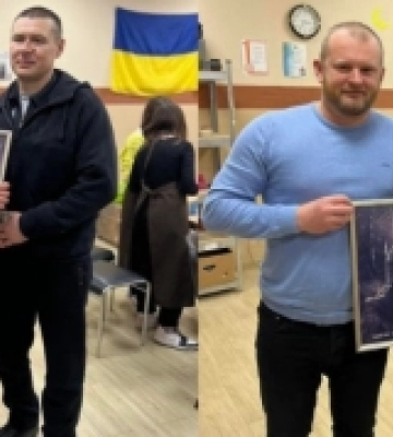 У Липинах військові реабілітуються за допомогою глинотерапії