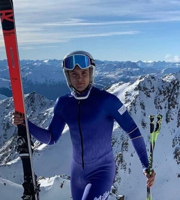 Лижник із Полтавщини Артем Солдатенко виборов «золото» на Чемпіонаті України