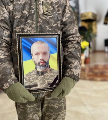 У Костополі поховали командира відділення мінування з Луганщини, який загинув на Донеччині