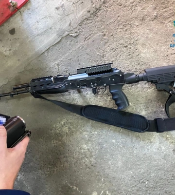 У Львові батько з сином виробляли глушники до нарізної зброї