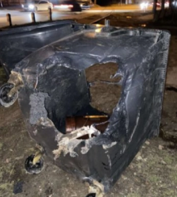 Цими вихідними у Львові сталися дві пожежі на сміттєвих майданчиках