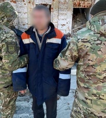 Под Купянском задержали военного РФ, прятавшегося в заброшенных домах