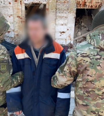 На Харківщині правоохоронці піймали російського військового