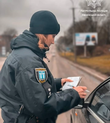 Рівненські патрульні назвали одну з найпоширеніших причин ДТП