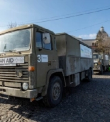 На Волинь привезли потужні генератори зі Швеції. Вони поїдуть у найбільш проблемні регіони 
