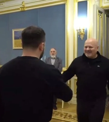 Зеленский встретился с главным прокурором МУС