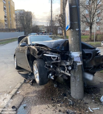 Патрульні назвали основні причини аварій, які трапились у Закарпатті від початку року
