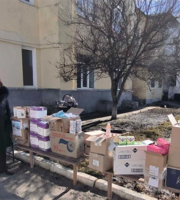 Харків’яни надали гумдопомогу тростянецькій лікарні та центру ВПО