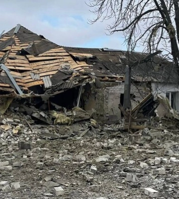 В Харьковской области оккупанты попали по пожарной части