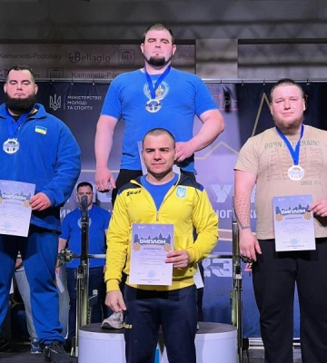 Полтавці стали призерами Чемпіонату України з пауерліфтингу