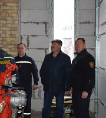 У Миронівці прозвітували про ремонт пожежно-рятувальної частини 