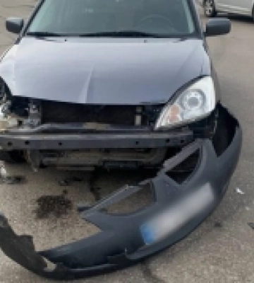 У Луцьку водійка не надала переваги у русі та вʼїхала в автомобіль