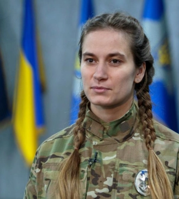 Найстрашніше на війні – це втрата побратимів – поліцейська полку «Київ» Марічка Рибачок