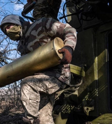 Прикордонники під Бахмутом вистежили і підірвали склад боєприпасів рф