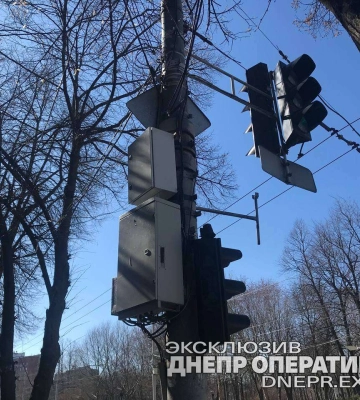 Світлофори на акумуляторах з&amp;#039;явилися у Дніпрі