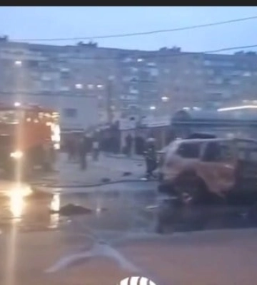В центре Мелитополя подорвали авто: сообщается, что убит &quot;чиновник&quot;