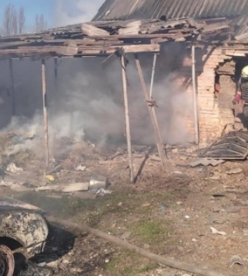 Ворог з важкої артилерії та дронів обстріляв Нікопольський район