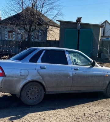 Удар з артилерії по цивільному авто на Куп’янщині: поліція показала фото